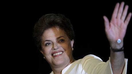 Dilma Rousseffov vyhrla s pehledem prvn kolo prezidentsk voleb v Brazlii (4. jna 2010)