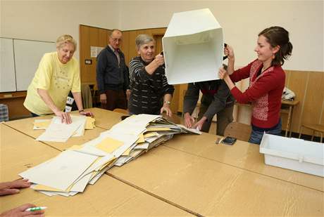 Na Vysoin zaalo sítání volebních lístk, v meních obcích u mají o zastupitelstvech jasno. Ilustraní foto