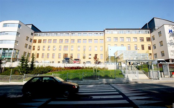 Zrekonstruovaná hlavní budova nemocnice v Pelhimov