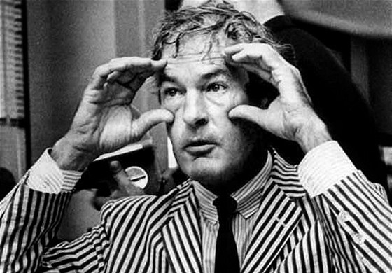 Popularizátor LSD Timothy Leary.