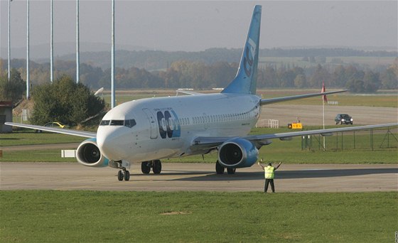 Boeing 737 pistál na letiti v Hradci Králové jen výjimen, v blízké budoucnosti nic takového nehrozí.