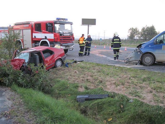 Nehoda na silnici mezi Aí a Chebem