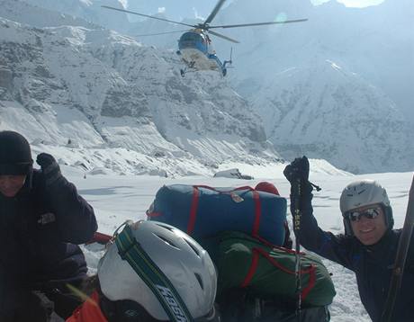 Heli-skiing na Annapurn
