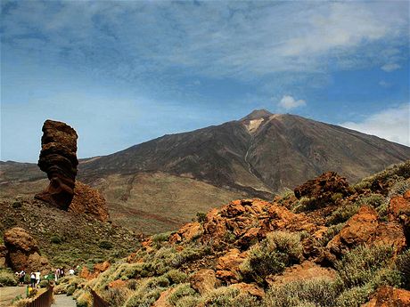 Skaln tvary v Nrodnm parku El Teide