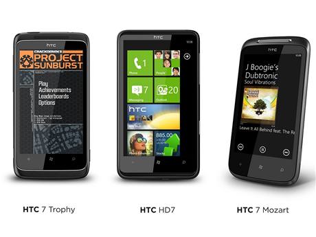 HTC Windows Phone 7 zazen pohromad