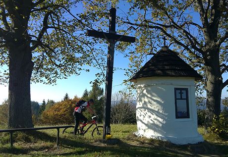 Strkov, kaplika nad Velkmi Karlovicemi