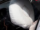 Simulovan vbuch airbagu