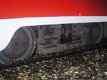 Na trase ze Starho Lskovce do centra Brna vykolejila v pondl rno tramvaj.