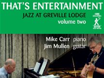 Pianista Mike Carr a kytarista Jim Mullen na obalu nynjho alba
