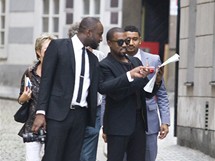 Americk raper Kanye West se pi svm pobytu v Praze ztratil v malch ulikch (31. sprna 2010)