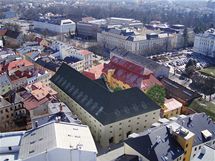 Takhle by mla barokn budova vypadat po rekonstrukci za 100 milion korun.