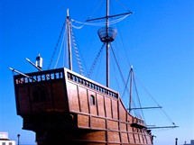 Replika Kolumbovy lodi, La Palma, Kanrsk ostrovy