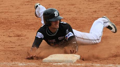 Finále baseballové extraligy opět ovládli AVG Draci Brno, na snímku Martin Schneider Finále baseballové extraligy opět ovládli AVG Draci Brno, na snímku Martin Schneider