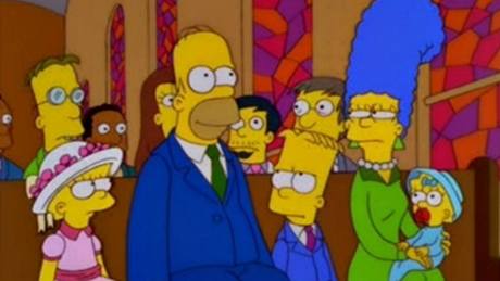 Simpsonovi v kostele