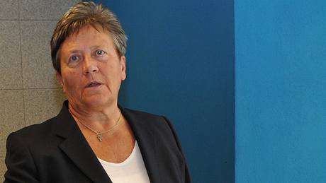 Dagmar Hrubá se svým právním zástupcem před začátkem soudního líčení u Městského soudu v Brně. Dagmar Hrubá se svým právním zástupcem před začátkem soudního líčení u Městského soudu v Brně.
