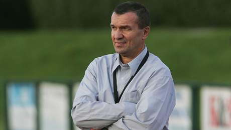 Trenér SK Jiín Jaroslav Matjka