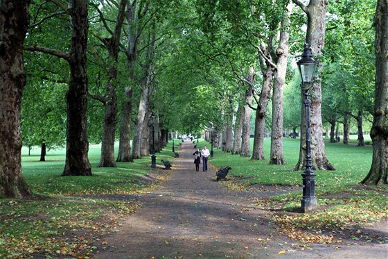 Londýn, podmanivý Green Park