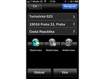 Navigace Dynavix pro iPhone