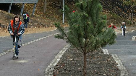 Zrekonstruované Mstské sady v Ústí nad Labem