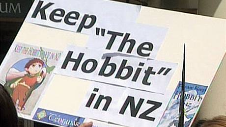 Demonstrace pomohly, vláda zaídila, e se Hobit na Zélandu nakonec natáet bude.