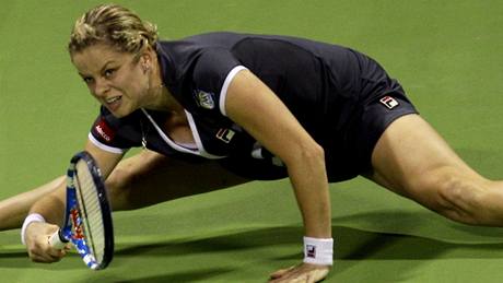 Kim Clijstersová ve finále Turnaje mistry