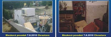 Ukzka povodovch pohlednic, kter nechala zhotovit Blanka Vvrov z Chrastavy.