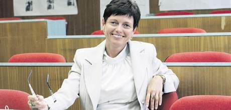 Dosluhující rektorka ústecké univerzity Iva Ritschelová.