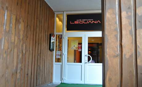 Restaurace Leguana v Bohunicích.