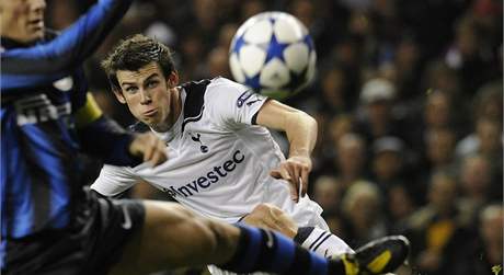 HVZDA. Gareth Bale z Tottenhamu byl v utkání s Interem Milán nejlepím hráem.