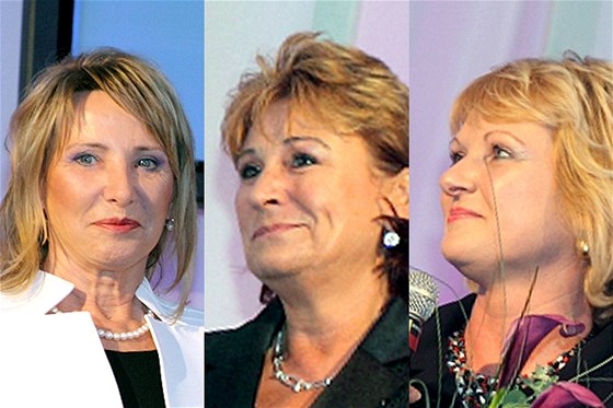 Ocenné podnikatelky, zleva: Anastázie Skopalová, Hana Eckertová, Ivana achová