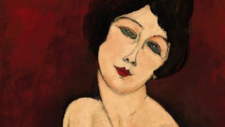 Amedeo Modigliani - La Belle Romaine