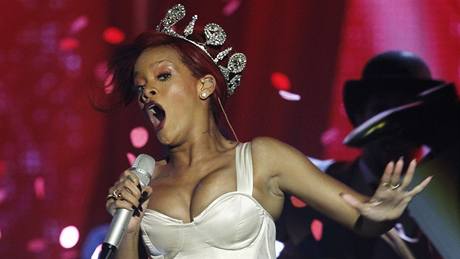 Rihanna v Praze koncertovala v beznu 2008.