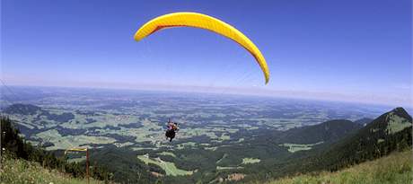 Paragliding (ilustraní foto).