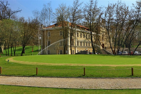 Tréninkový golfový areál Chateau St. Havel.