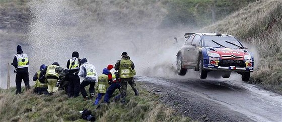 Sébastien Loeb pi Britské rallye