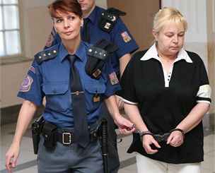 Dáa Kovaíková, kterou poslal ostravský krajský soud do vzení na sedm let za ubodání manela.