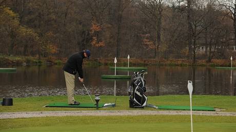 Tréninkový golfový areál Chateau St. Havel.