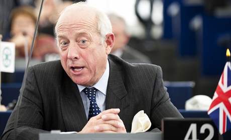 Britský eurposlanec Godfrey Bloom 