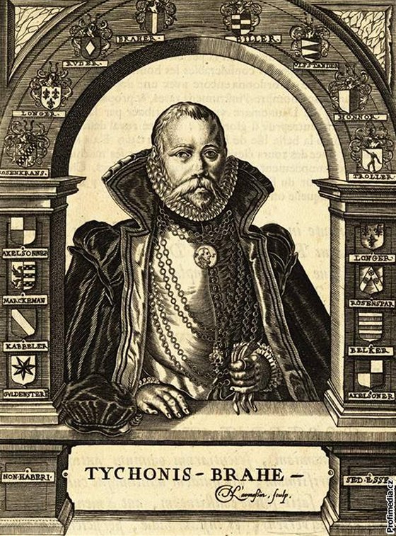 Tycho Brahe (1546-1601), nedatovaný portrét