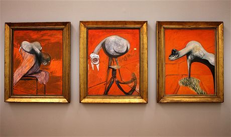 Tate Britain: jeden z nejslavnjch obraz, drsn triptych Francie Bacona
