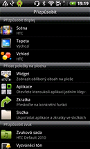 Displej HTC Desire HD (Sense)