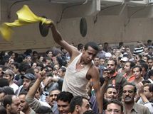 Egyptt kesan protestuj proti zkazu stavby kostela (24. listopadu 2010)