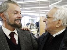 Ladislav Peterka a Ludk Hradeck se setkali po padesti letech