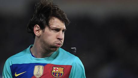 Lionel Messi, kanonýr Barcelony