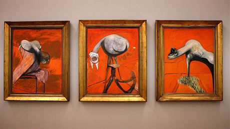 Tate Britain: jeden z nejslavnjích obraz, drsný triptych Francise Bacona