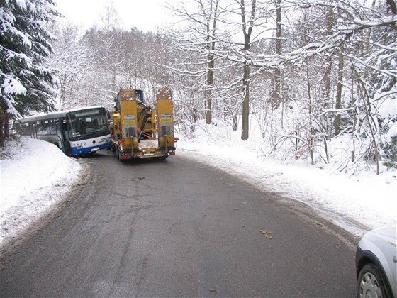 Nehoda u obce Pohledy na Svitavsku