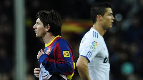 Dv nejvtí hvzdy panlské ligy: Messi z Barcelona a Ronaldo z Realu Madrid