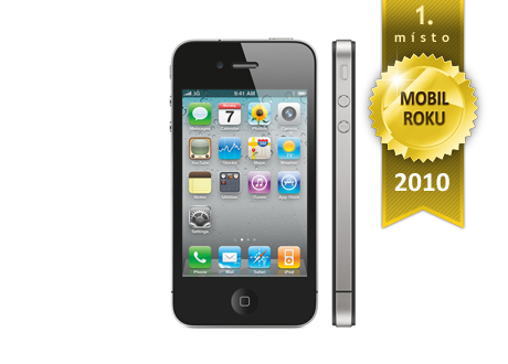 Titul Mobil roku 2010 získal iPhone 4
