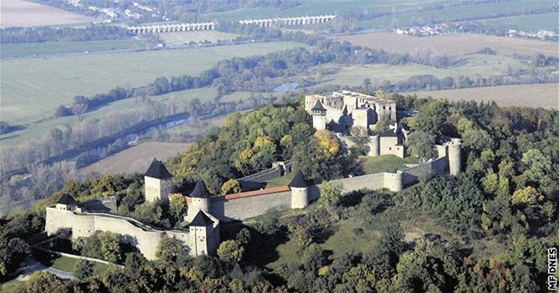 Jeden z nejznámjích moravských hrad Helftýn.