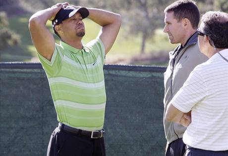 Tiger Woods, trnink na Chevron World Challenge 2010.